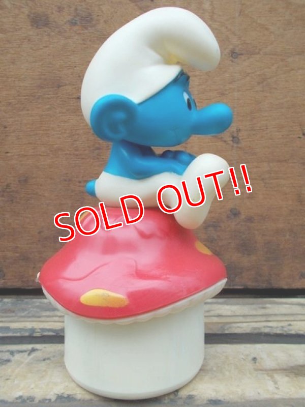 画像3: ct-130806-18 Smurf / Talbot Toys 80's Mushroom Musical Box