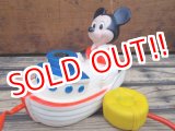 画像: ct-130806-31 Mickey Mouse / A Child Guidance Toy 70's Bubble Barge Toy