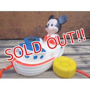 画像: ct-130806-31 Mickey Mouse / A Child Guidance Toy 70's Bubble Barge Toy