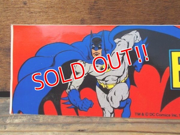 画像2: ct-813-97 Batman / 80's Sticker (C)