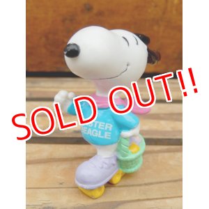 画像: ct-130716-56 Snoopy / Whitman's 90's PVC "Easter Beagle Roller Skate"