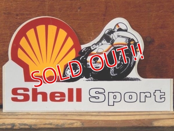 画像1: ad-821-18 Shell / Shell Sport Vintage Sticker