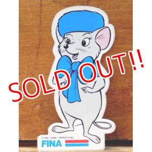 画像: ad-821-24 The Rescuers × FINA / 70's-80's Sticker (D)