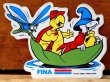 画像1: ad-821-22 The Rescuers × FINA / 70's-80's Sticker (B)