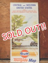 画像: ad-110803-05 Gulf / 60's Central and Western United States Road Map