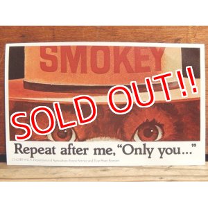 画像: ct-130901-05 Smokey Bear / 70's Sticker