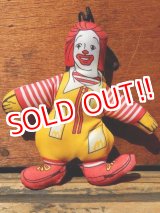 画像: ct-130901-01 Ronald McDonald / 80's mini cloth doll