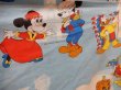 画像4: ct-130716-39 Disney Characters / 70's Flat Sheet  (Twin)