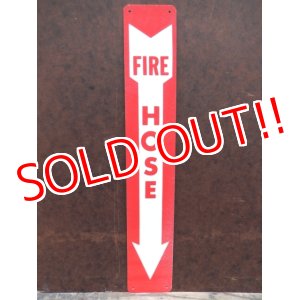 画像: dp-130908-01 FIRE HOSE Plastic sign