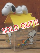 画像: ct-130716-61 Snoopy / Plastic Candy Container