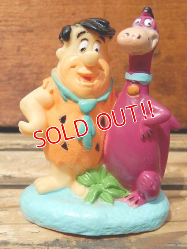 画像1: ct-120523-102 Fred & Dino / 1993 soft vinyl figure