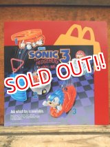 画像: ad-813-07 McDonlad's / 1994 Sonic the Hedgehog Happy Meal Translite