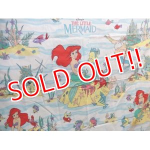 画像: ct-131001-25 Little Mermaid / 90's Flat Sheet (Twin)