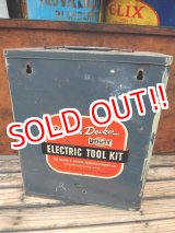 画像: dp-131001-05 Blacl & Decker / Vintage Electric Tool Kit metal box