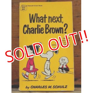 画像: bk-1001-10 PEANUTS / 1968 Comic "Waht Next,Charlie Brown?"