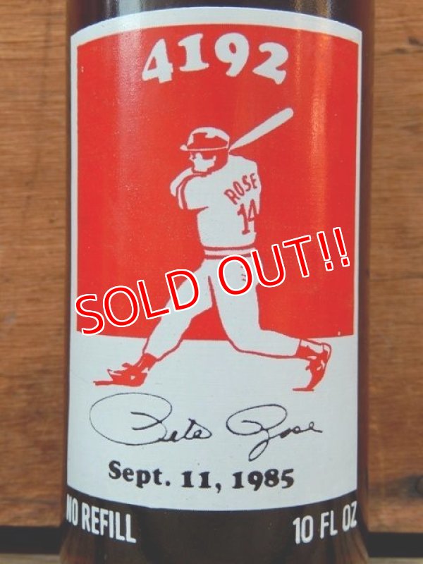 画像5: dp-120626-09 Coca Cola / 1987 Cincinnati Commemorative Bottle (Pete Rose)