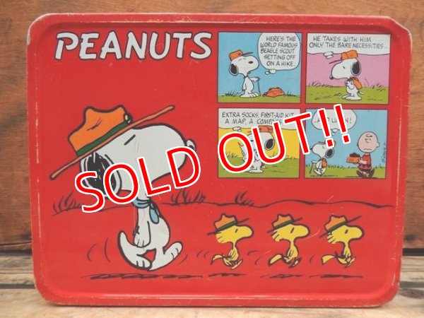 画像2: ct-131015-31 PEANUTS / 70's Metal Lunchbox