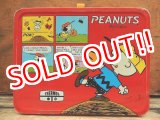 画像: ct-131015-31 PEANUTS / 70's Metal Lunchbox