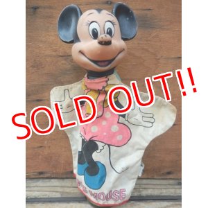 画像: ct-131029-05 Minnie Mouse / 70's Hand puppet