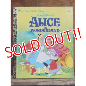 画像: bk-131105-01 Alice in Wonderland / 90's Little Golden Book