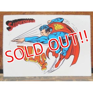 画像: ad-130821-02 Superman / 70's Sticker (A)