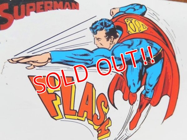 画像2: ad-130821-02 Superman / 70's Sticker (A)