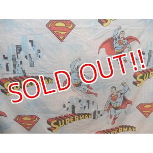 画像: ct-131106-02 Superman / 70's Flat Sheet (Twin)