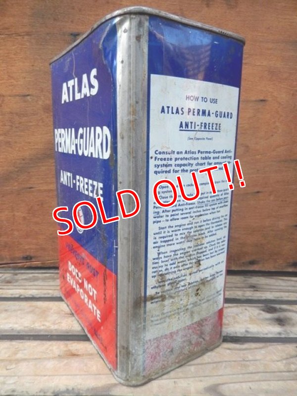 画像3: dp-131101-05 ATLAS OIL / Vintage Perma-Guard Anti-Freeze Oil can