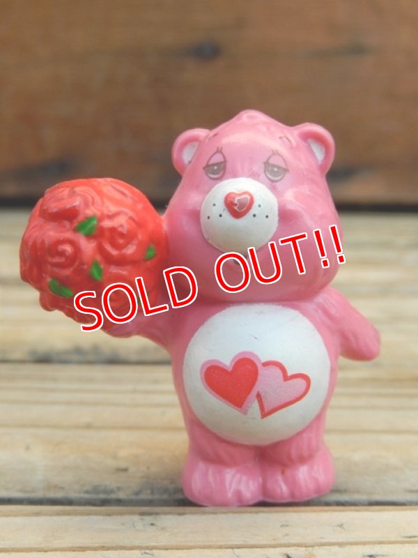 画像1: ct-120804-07 Care Bears / Kenner 80's PVC "Love a Lot Bear"