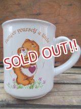 画像: ct-120710-04 Care Bears / 80's Ceramic Mug "Tender Heart Bear"