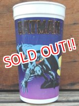 画像: ct-131122-28 BATMAN × BATBOBILE / 1989 Plastic Cup