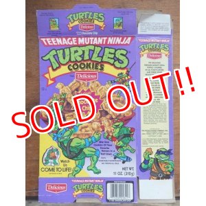 画像: ad-507-02 Teenage Mutant Ninja Turtles / 80's Cookie Box