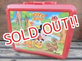 画像: ct-131121-10 Mickey Mouse & Pluto / Aladdin 90's Plastic Lunchbox