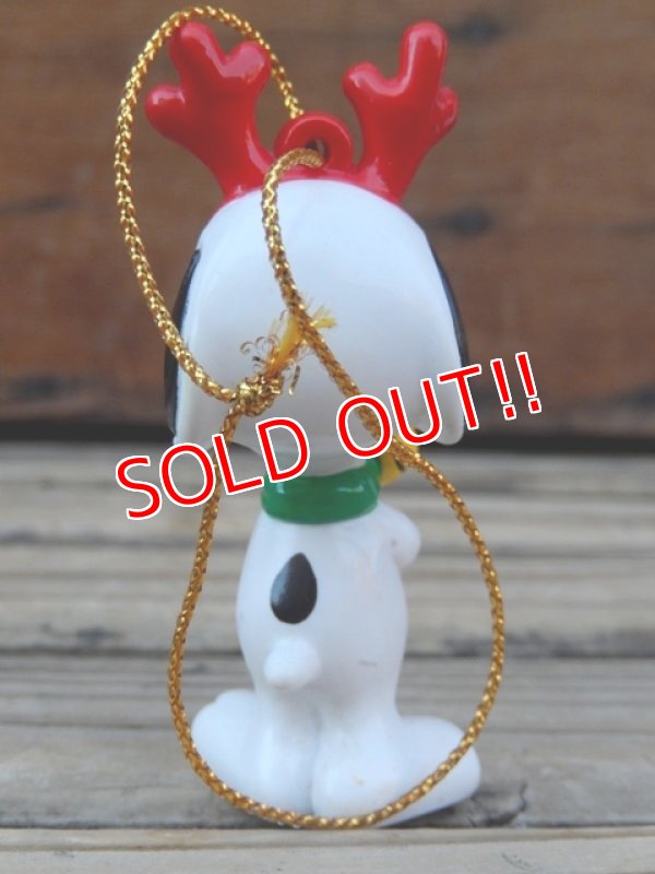 画像4: ct-131122-95 Snoopy / Whitman's 90's PVC Ornament "Reindeer "