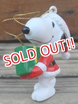 画像: ct-131122-99 Snoopy / Whitman's 90's PVC Ornament "Santa"