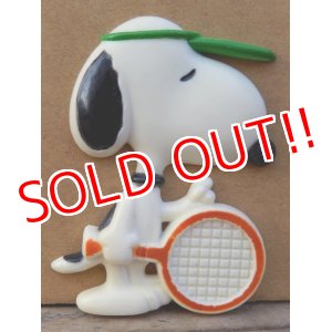 画像: ct-131201-56 Snoopy / 70's Magnet "Tennis"