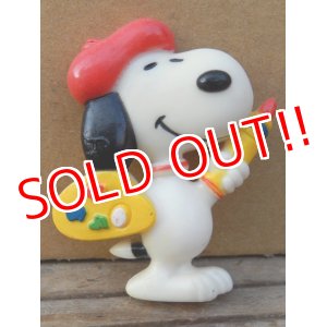 画像: ct-131201-42 Snoopy / 70's Magnet "Painter"