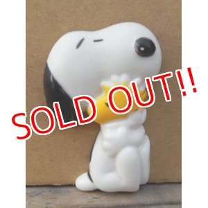 画像: ct-131201-36 Snoopy & Woodstock / 70's Magnet "Hug"