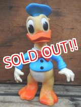 画像: ct-131202-03 Donald Duck / Ledraplastic 60's Rubber Doll (Black Button)