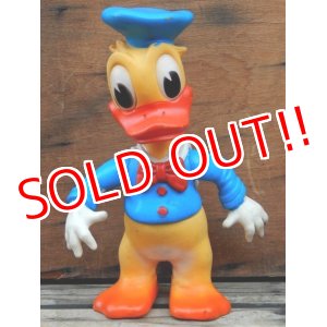 画像: ct-131202-04 Donald Duck / Ledraplastic 60's Rubber Doll (Red Button)