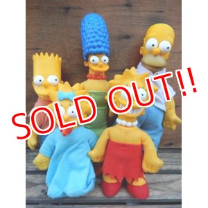 画像: ct-131210-16 the Simpsons / Burger King 90's Plush doll set