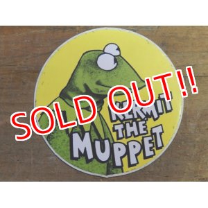 画像: ad-1218-98 Muppets / "KERMIT THE MUPPET" Sticker