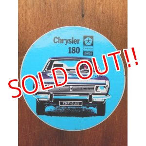 画像: ad-1218-21 Chrysler 180 / Vintage Sticker 