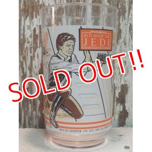 画像: gs-131210-04 STAR WARS / 1983 Return of the JEDI Plastic Cup "Han Solo"