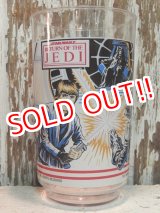 画像: gs-131210-03 STAR WARS / 1983 Return of the JEDI Plastic Cup "Luke Skywalker & Darth Vader"