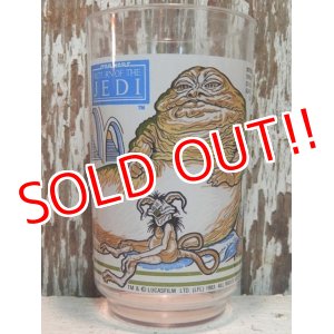 画像: gs-131210-05 STAR WARS / 1983 Return of the JEDI Plastic Cup "Jabba the Hutt"