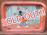 画像: ct-100626-50 Mickey Mouse / 70's Kid's Tin Table