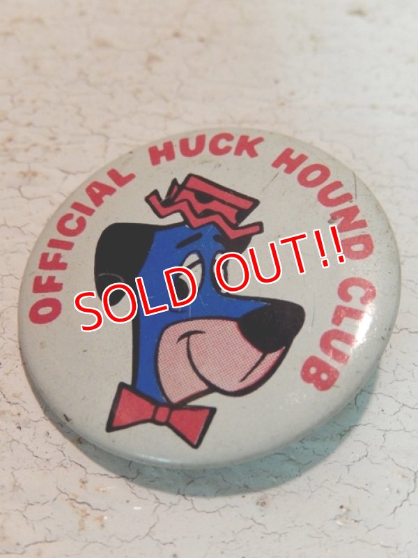 画像2: pb-110124-04 Official Huck Hound Club / 60's Pinback