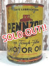 画像: dp-140114-04 PENNZOIL / 50's-60's Motor Oil can