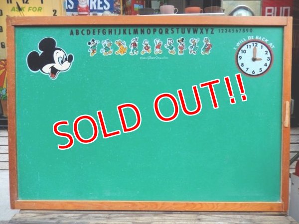 画像1: ct-140201-01 Walt Disney's / 60's Blackboard